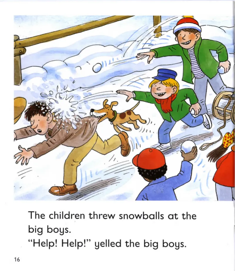 5-06VillageintheSnow_Frank（小毛怪）老师爆笑阅读单词课（50个故事3000词）_牛津树5级别穿越单词课课件