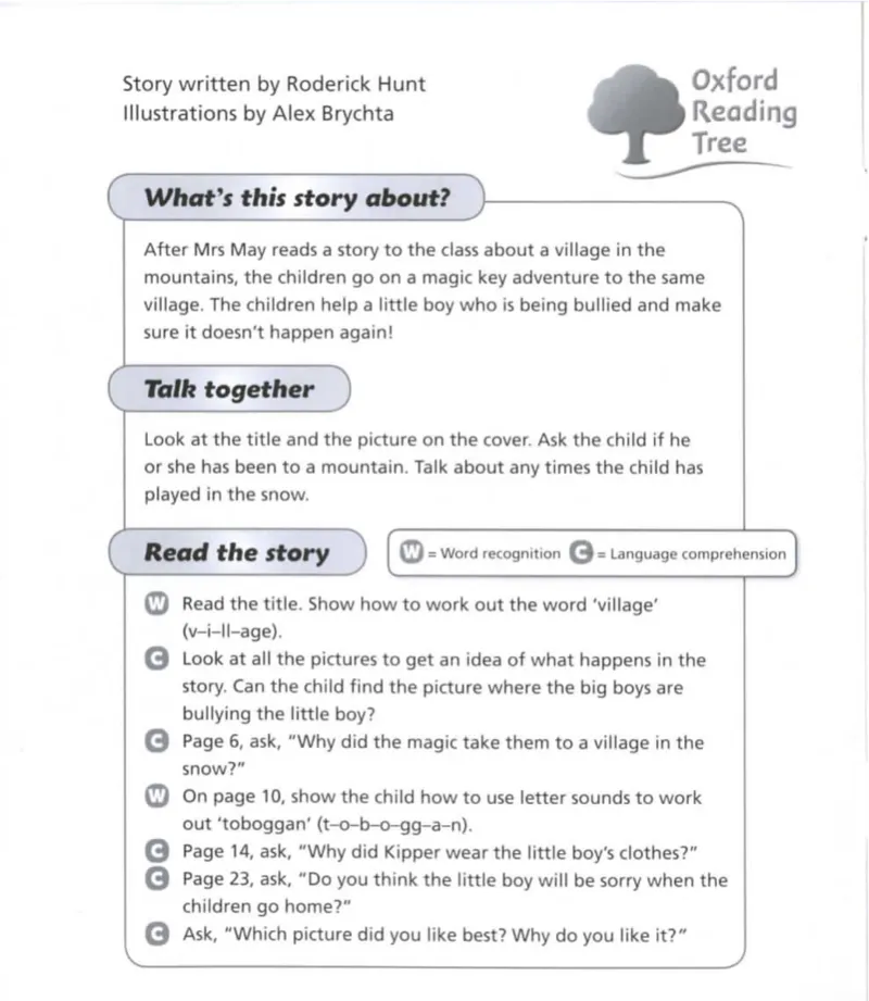 5-06VillageintheSnow_Frank（小毛怪）老师爆笑阅读单词课（50个故事3000词）_牛津树5级别穿越单词课课件