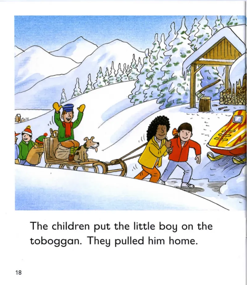 5-06VillageintheSnow_Frank（小毛怪）老师爆笑阅读单词课（50个故事3000词）_牛津树5级别穿越单词课课件