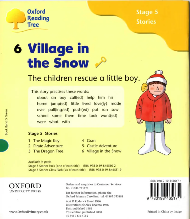 5-06VillageintheSnow_Frank（小毛怪）老师爆笑阅读单词课（50个故事3000词）_牛津树5级别穿越单词课课件