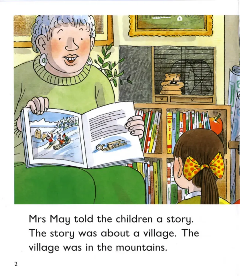 5-06VillageintheSnow_Frank（小毛怪）老师爆笑阅读单词课（50个故事3000词）_牛津树5级别穿越单词课课件