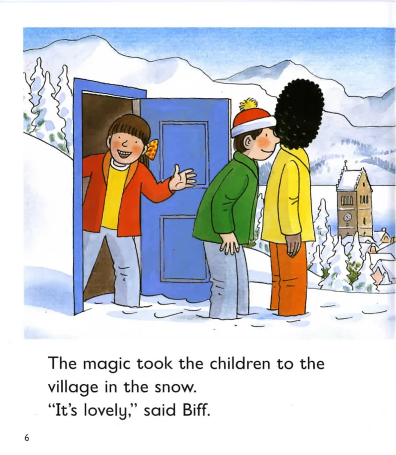 5-06VillageintheSnow_Frank（小毛怪）老师爆笑阅读单词课（50个故事3000词）_牛津树5级别穿越单词课课件