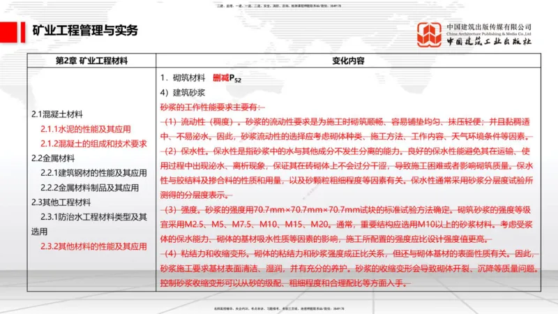 02.08一建《矿业》新教材解读公开课1_2026年一级建造师_2026年一建矿业_2025年一建矿业SVIP_02-基础精讲✿高端面授✿深度强化_11-矿业《教材精讲班》赵景满JGS_讲义