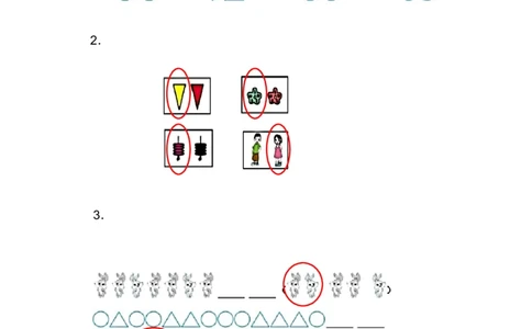 10.1简单事物中的规律_一年级上下册资料_小学一年级学习资料-25年更新版_1-03、小学一年级数学上册_冀教版_02、课时练习