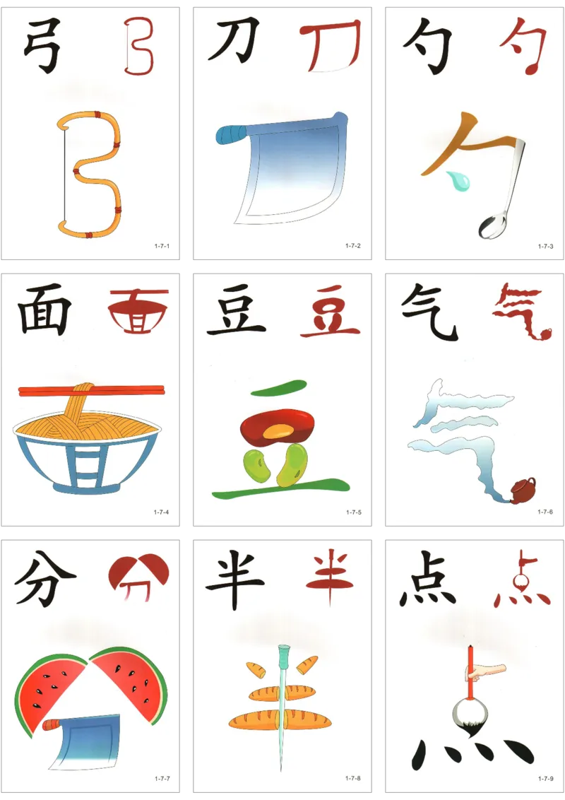 直映识字第一册3x3_幼小衔接全套_幼小衔接资料大全_幼小衔接资料1️⃣_幼小衔接语文_直映识字