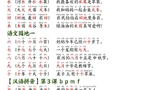 1_改版一年级上册语文组词造句_纯图版_一到六小学晨读晚默晨诵晚读_24秋一年级上册各类资料(小纸条知识点默写单)