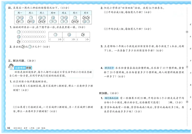 25秋王朝霞：培优100分 2数上