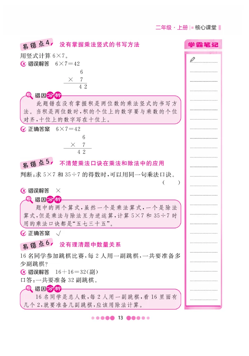 《核心课堂》2年级数学上册（冀教版）册_2024年人教版小学数学一二三四五六年级上册下册期中期末试a0747_小学全科《同步练习+精品试卷》打包下载（1-6年级单元月考期中期末试卷）