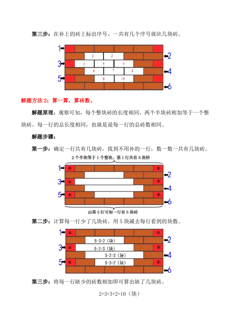 2.24一下数学-认识图形之补砖问题专项讲解+练习_一年级上下册资料_小学一年级学习资料-25年更新版_1-04、小学一年级数学下册_1-4-2、练习题、作业、试题、试卷_通用_通用重点必背+专项练习