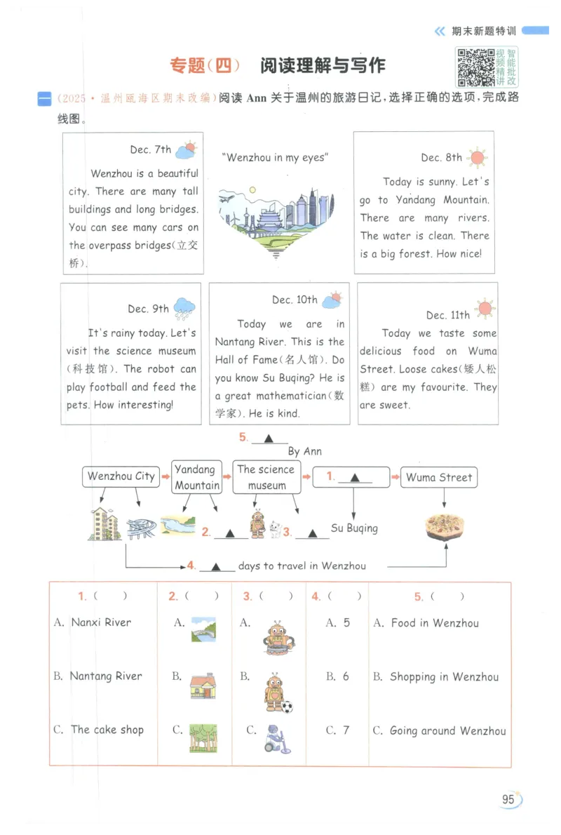 25秋 亮点给力新情境素养 英语人教版 5年级上册