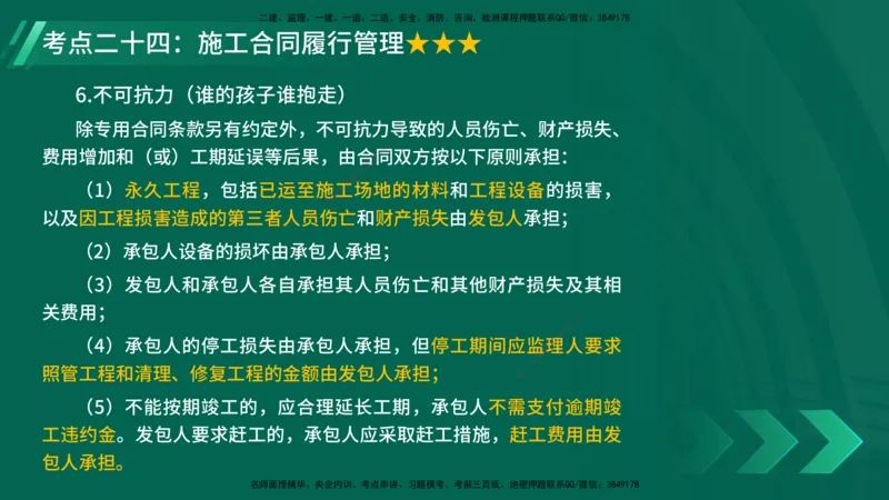 25年一建《项目管理》核心考点在线版_2026年一级建造师_2026年一建管理_2025年一建管理SVIP_04-冲刺串讲✿考点强化✿小灶集训_20-管理《核心考点狙击》张老师YL_讲义
