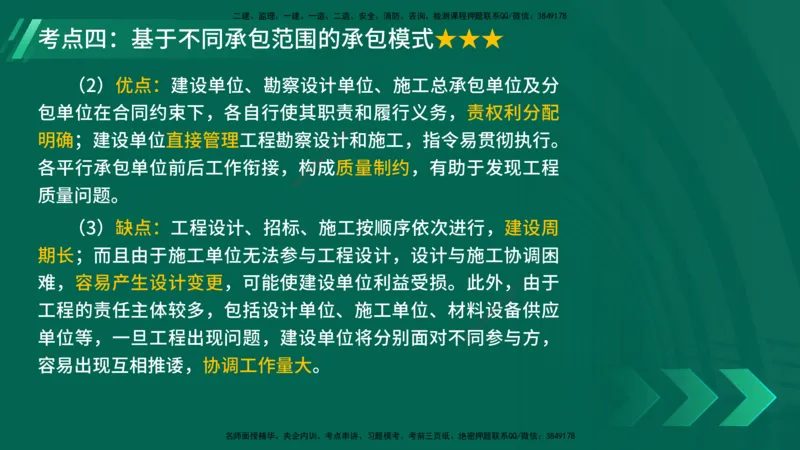 25年一建《项目管理》核心考点在线版_2026年一级建造师_2026年一建管理_2025年一建管理SVIP_04-冲刺串讲✿考点强化✿小灶集训_20-管理《核心考点狙击》张老师YL_讲义