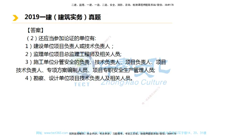 01.一建建筑-2019年真题解析-讲义_2026年一级建造师_2026年一建建筑_2025年一建建筑SVIP_03-习题精析✿实战特训✿模考通关_24-建筑《真题解析班》名师ZJ_课程讲义