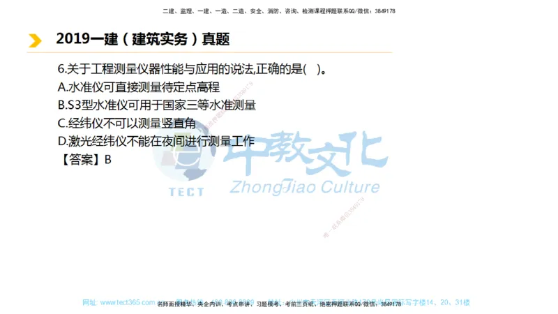 01.一建建筑-2019年真题解析-讲义_2026年一级建造师_2026年一建建筑_2025年一建建筑SVIP_03-习题精析✿实战特训✿模考通关_24-建筑《真题解析班》名师ZJ_课程讲义