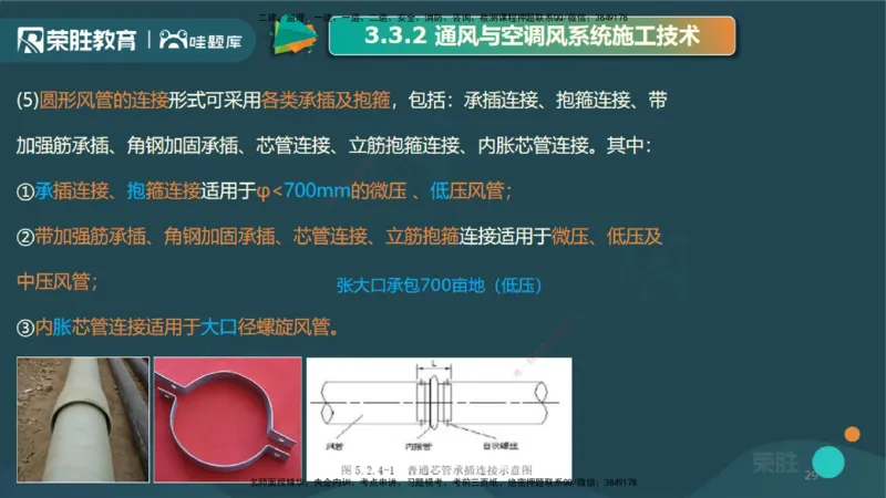 3.3通风与空调工程施工技术1（PPT版）_2026年一级建造师_2026年一建机电_2025年一建机电SVIP_02-基础精讲✿高端面授✿深度强化_12-机电《教材精讲班》王峰RS推荐_讲义
