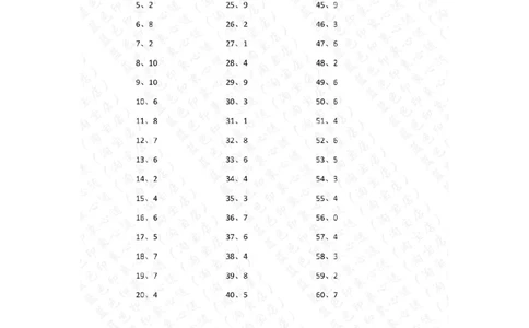 10以内减法第61-80篇答案_小学数学口算竖式脱式计算应用题一二三四五六年级上下册电_小学数学口算题库电子版（1-6）_小学数学口算一年级_口算题适合1年级(含答案）