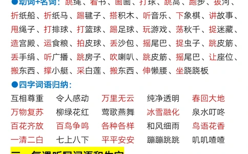 1.24一年级下册语文全册重难点知识总结_一年级上下册资料_小学一年级学习资料-25年更新版_1-02、小学一年级语文下册_3-6-2-1、复习、知识点、归纳汇总_部编（人教）版