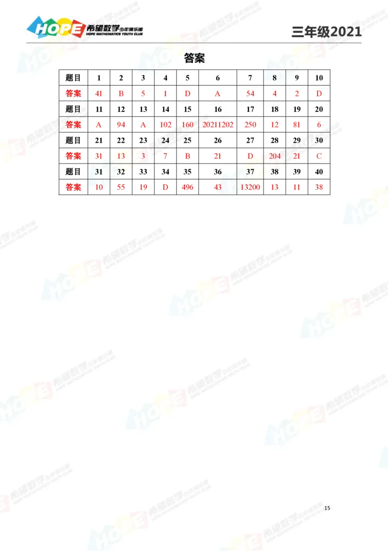 2024年3年级完整版_希望杯IHC