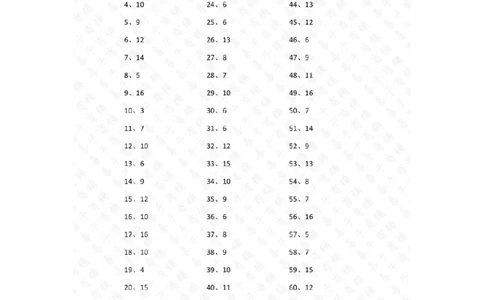 15以内加法第21~40篇答案_小学数学口算竖式脱式计算应用题一二三四五六年级上下册电_小学数学口算题库电子版（1-6）_小学数学口算一年级_口算题适合1年级(含答案）