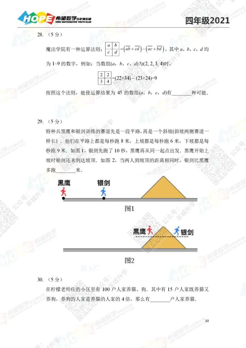 2021冬令营4年级_希望杯IHC