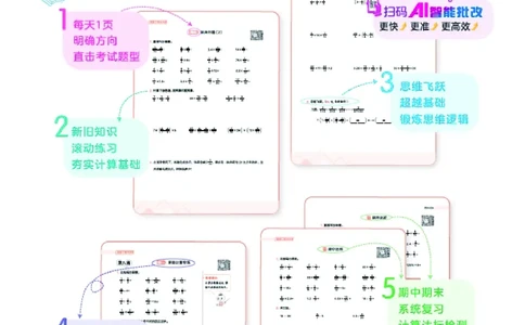 25秋星级口算天天练一年级数学上（R版）_🍎星级口算人教25年上册(1)