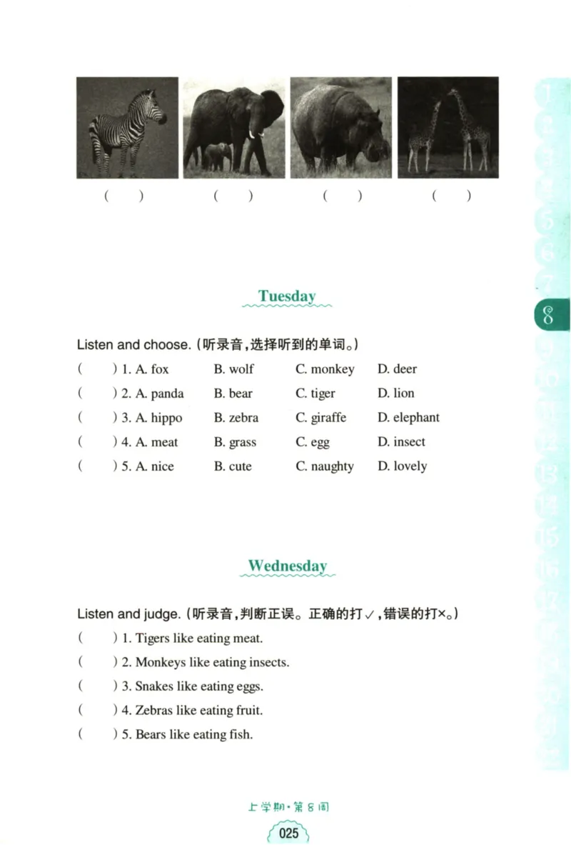 英语听力--2年级_儿童训练听力幼儿园手耳朵眼睛协调训练益智游戏4岁上空间想象力(1)_1-6小学英语听力