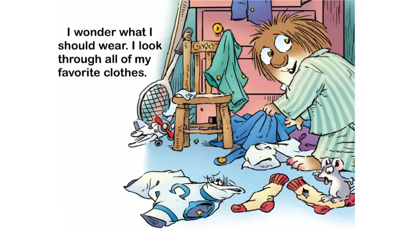 07.FirstDayofSchool_Frank（小毛怪）老师爆笑阅读单词课（50个故事3000词）_小炸毛爆笑故事单词课课件