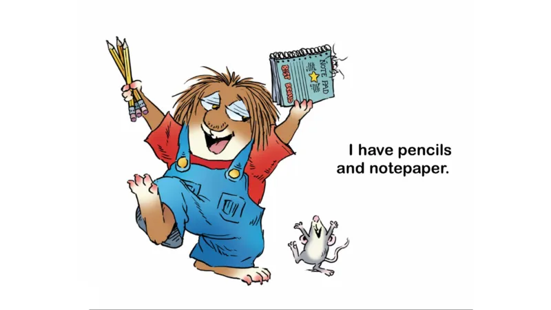 07.FirstDayofSchool_Frank（小毛怪）老师爆笑阅读单词课（50个故事3000词）_小炸毛爆笑故事单词课课件