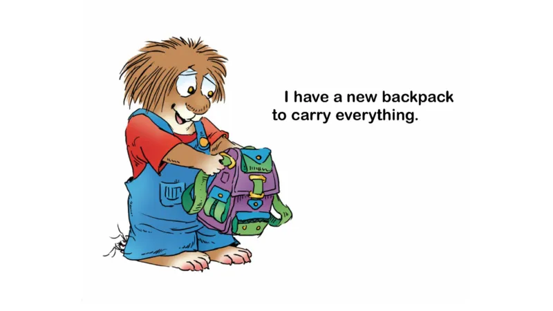 07.FirstDayofSchool_Frank（小毛怪）老师爆笑阅读单词课（50个故事3000词）_小炸毛爆笑故事单词课课件