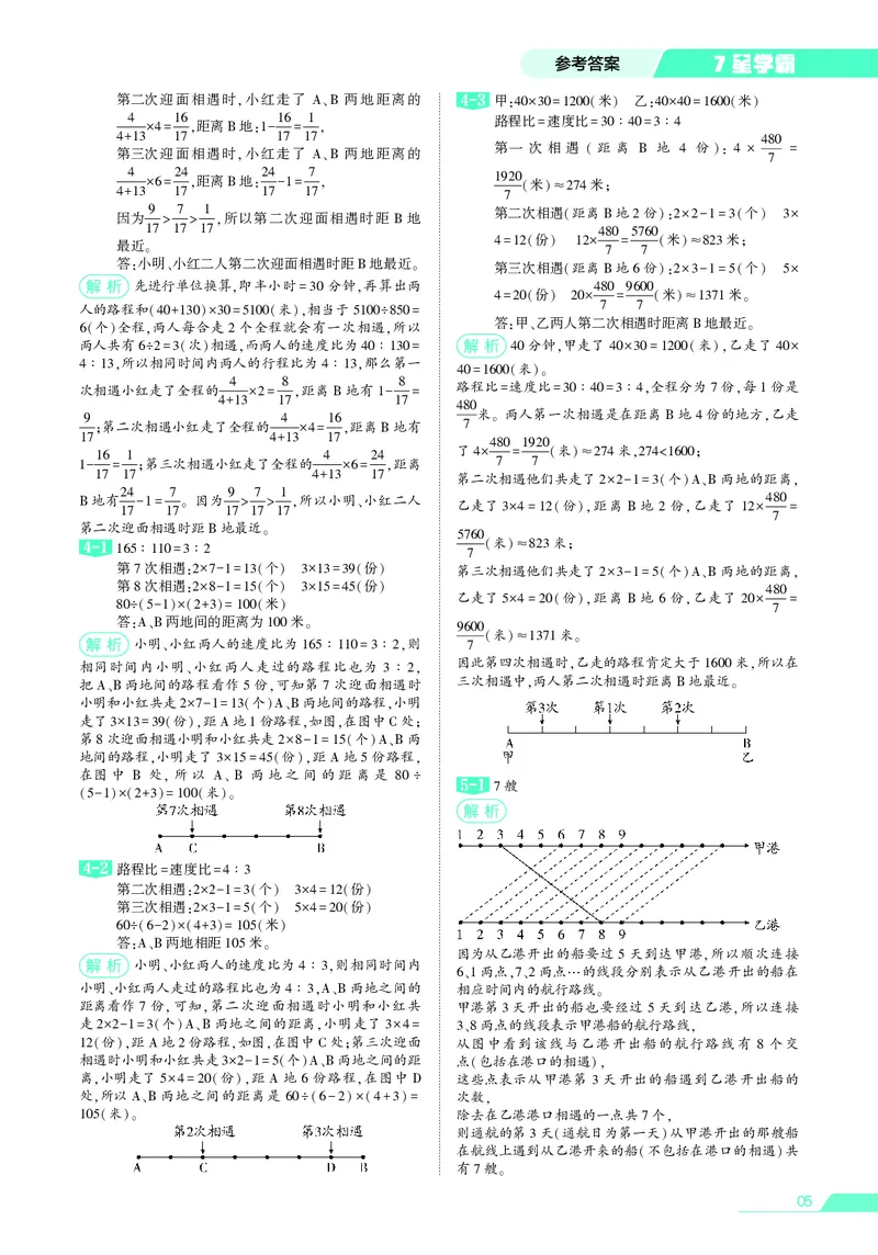 25秋7星学霸小学数学通用版第11辑(1)