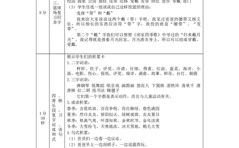 1014二年级语文（统编版）第三单元复习活动课-1教学设计_二年级上下册资料_小学二年级学习资料-25年更新版_2-01、小学二年级语文上册_2-1-3、课件、讲义、教案_2年级上册教学设计