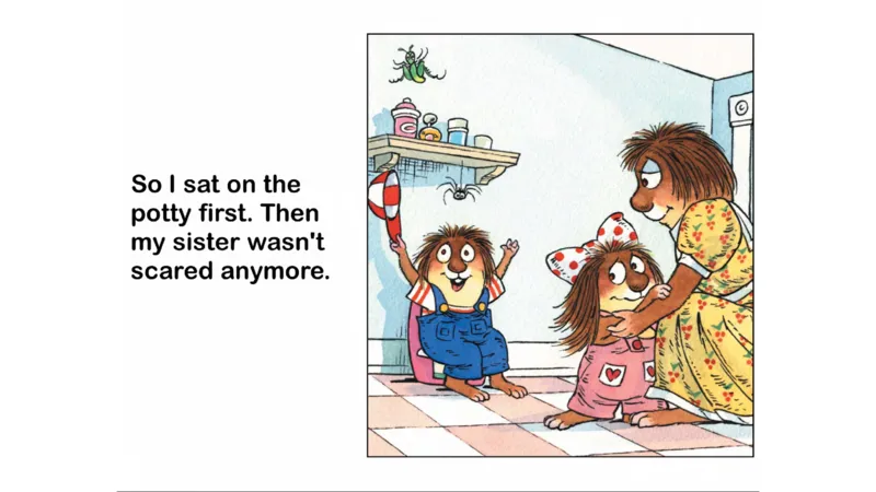 09.TheNewPotty_Frank（小毛怪）老师爆笑阅读单词课（50个故事3000词）_小炸毛爆笑故事单词课课件