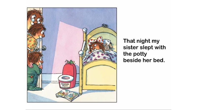 09.TheNewPotty_Frank（小毛怪）老师爆笑阅读单词课（50个故事3000词）_小炸毛爆笑故事单词课课件