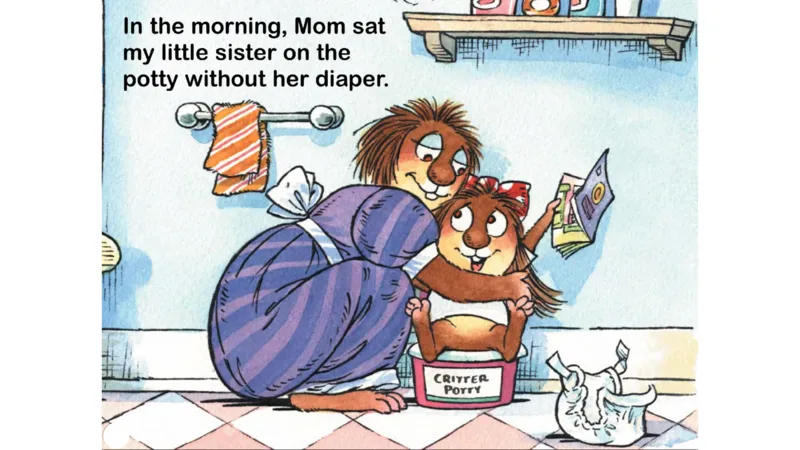 09.TheNewPotty_Frank（小毛怪）老师爆笑阅读单词课（50个故事3000词）_小炸毛爆笑故事单词课课件