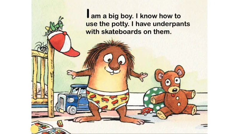 09.TheNewPotty_Frank（小毛怪）老师爆笑阅读单词课（50个故事3000词）_小炸毛爆笑故事单词课课件