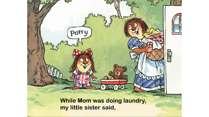 09.TheNewPotty_Frank（小毛怪）老师爆笑阅读单词课（50个故事3000词）_小炸毛爆笑故事单词课课件