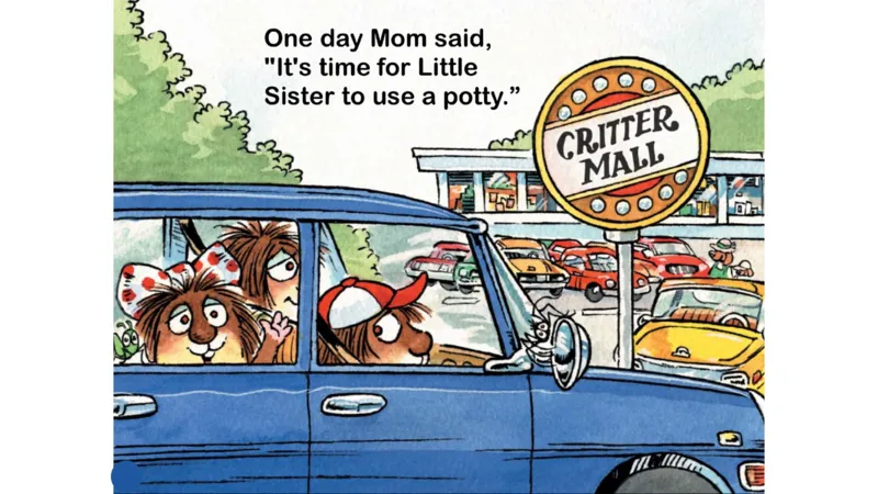 09.TheNewPotty_Frank（小毛怪）老师爆笑阅读单词课（50个故事3000词）_小炸毛爆笑故事单词课课件