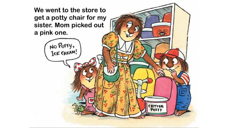 09.TheNewPotty_Frank（小毛怪）老师爆笑阅读单词课（50个故事3000词）_小炸毛爆笑故事单词课课件