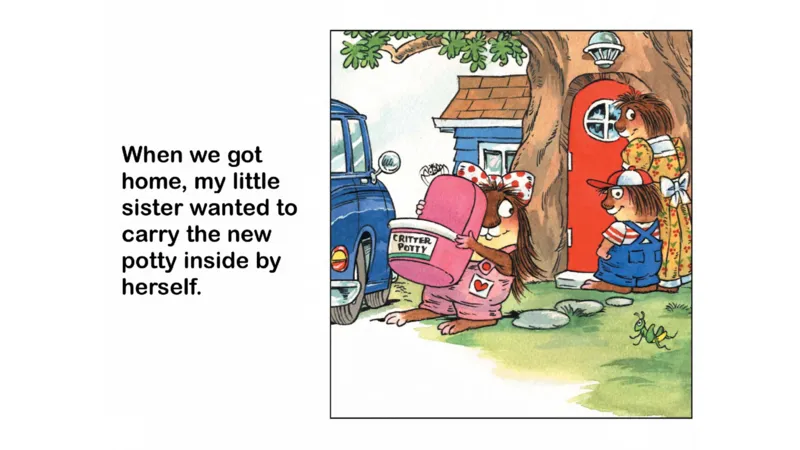 09.TheNewPotty_Frank（小毛怪）老师爆笑阅读单词课（50个故事3000词）_小炸毛爆笑故事单词课课件