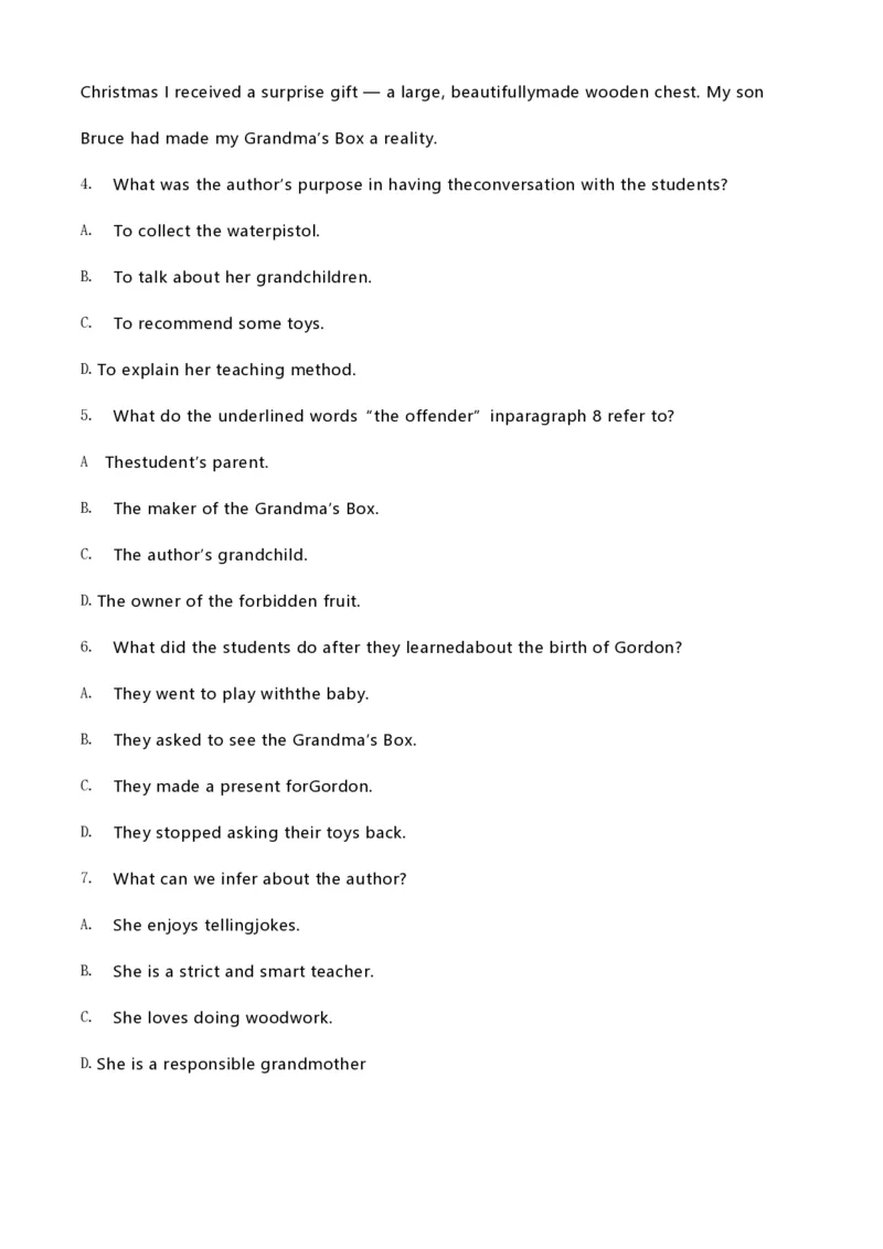 2020年高考英语试卷（新高考Ⅱ卷）（海南）（空白卷）_英语历年高考真题_新&middot;PDF版2008-2025&middot;高考英语真题_英语（按年份分类）2008-2025_2020&middot;高考英语真题