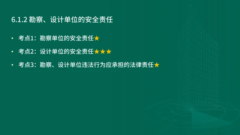 25年一建《工程法规》精讲第6章讲义在线版_2026年一建法规_2025年一建法规SVIP_02-基础精讲✿高端面授✿深度强化_22-法规《教材精讲班》刘老师YL