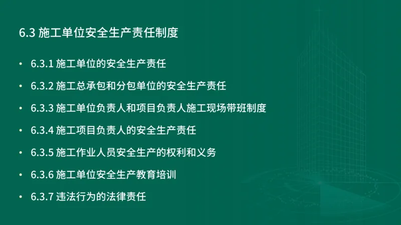 25年一建《工程法规》精讲第6章讲义在线版_2026年一建法规_2025年一建法规SVIP_02-基础精讲✿高端面授✿深度强化_22-法规《教材精讲班》刘老师YL