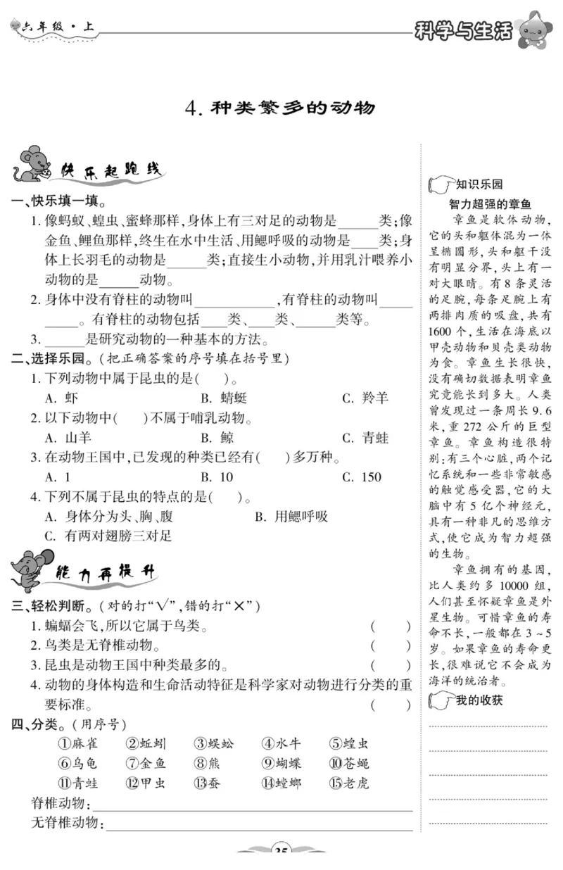 科学与生活六年级上册教科版_2024年人教版小学数学一二三四五六年级上册下册期中期末试a0747_小学全科《同步练习+精品试卷》打包下载（1-6年级单元月考期中期末试卷）_小学科学