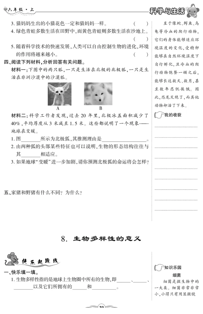 科学与生活六年级上册教科版_2024年人教版小学数学一二三四五六年级上册下册期中期末试a0747_小学全科《同步练习+精品试卷》打包下载（1-6年级单元月考期中期末试卷）_小学科学