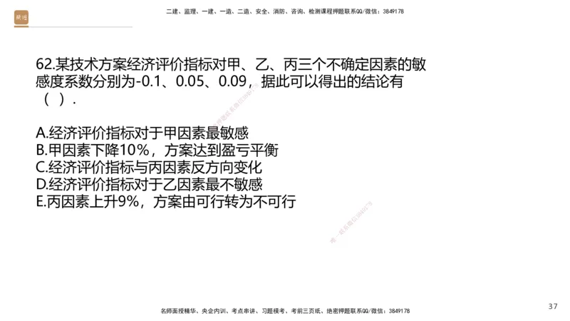08.2025王晓波-精进测评-经济1_2026年一级建造师_2026年一建经济_2025年一建经济SVIP_03-习题精析✿实战特训✿模考通关_05-经济《精考速通带练》李理HX_讲义