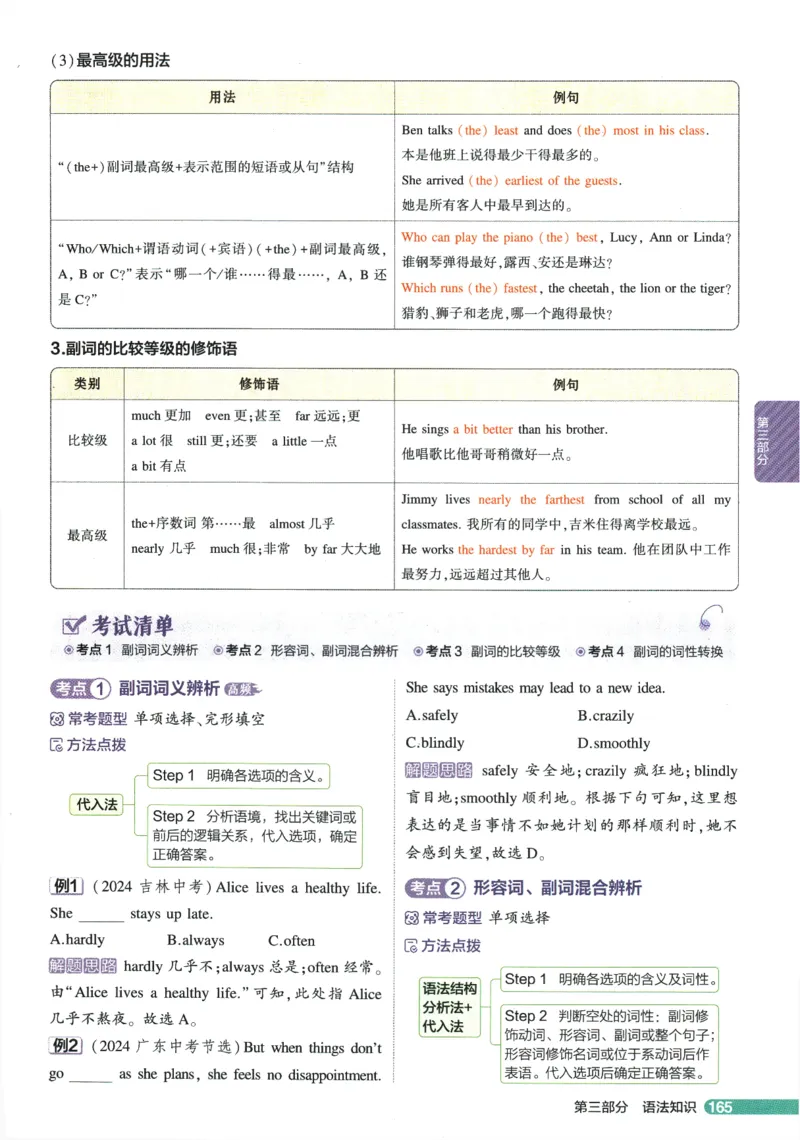 2026版53初中知识清单-英语