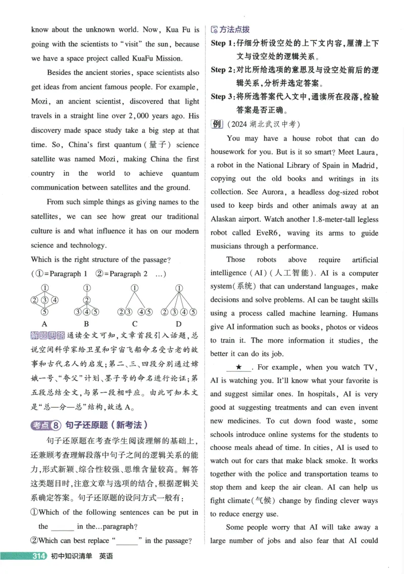 2026版53初中知识清单-英语