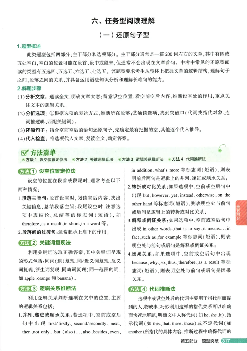 2026版53初中知识清单-英语