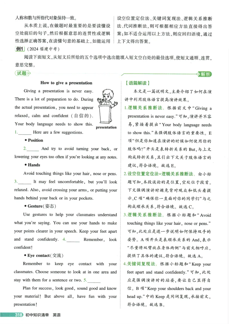 2026版53初中知识清单-英语