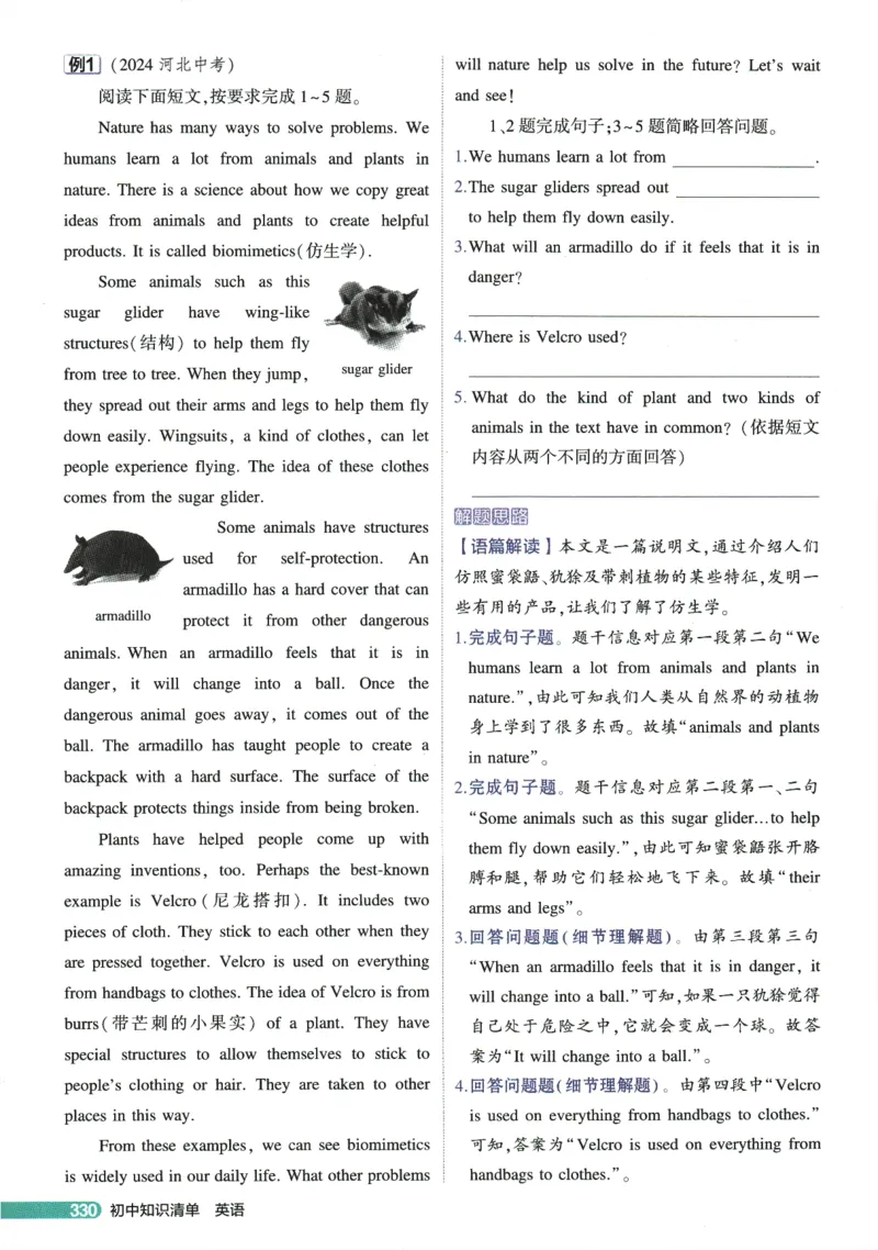 2026版53初中知识清单-英语